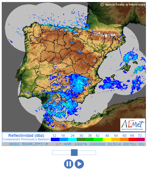 Meteociel - Observations en temps réel - Radars de précipitations