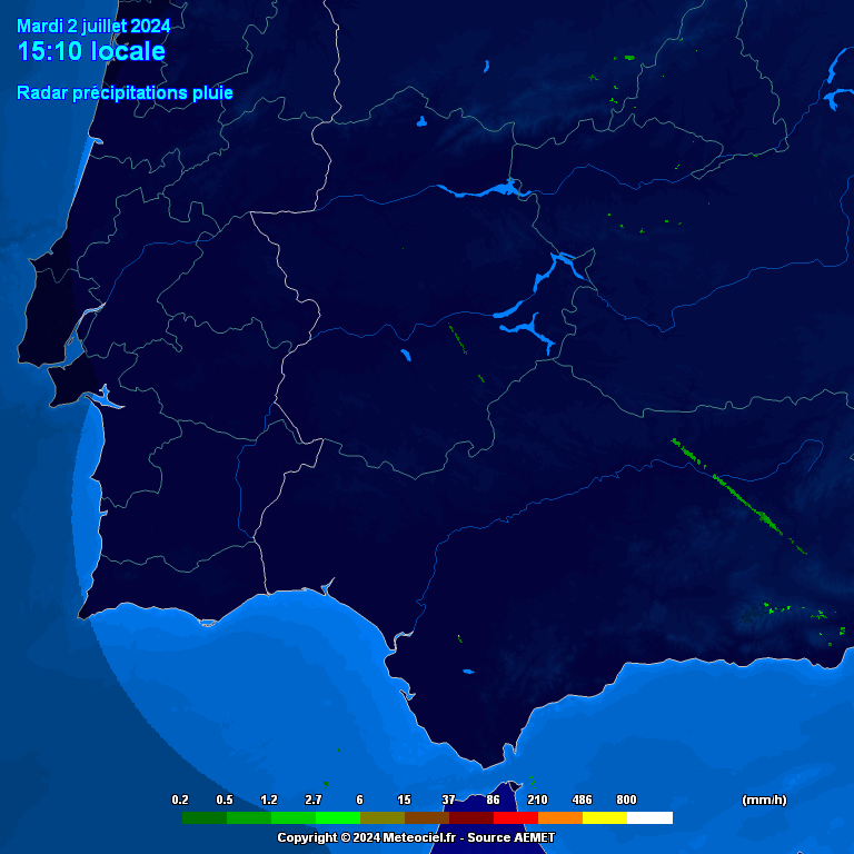 Radar de lluvia España en directo (Aemet, Meteocat...)